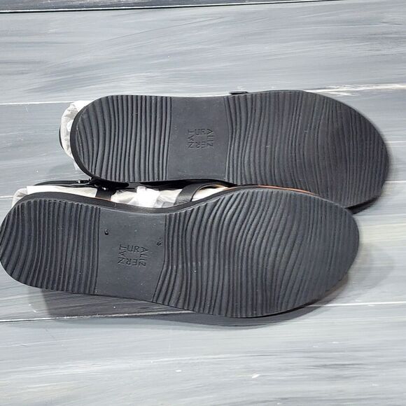 Naturalizer Georgette Sandals Slingback 10.5 Black Strappy Open‎ Toed - Picture 13 of 16